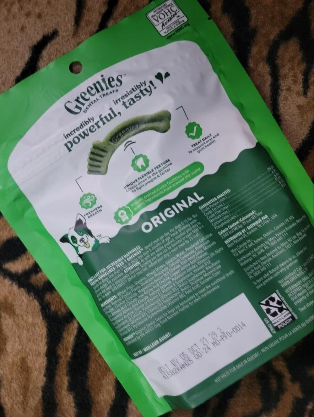 Greenies Dog Original Teenie Dental Treats - 22 Pack